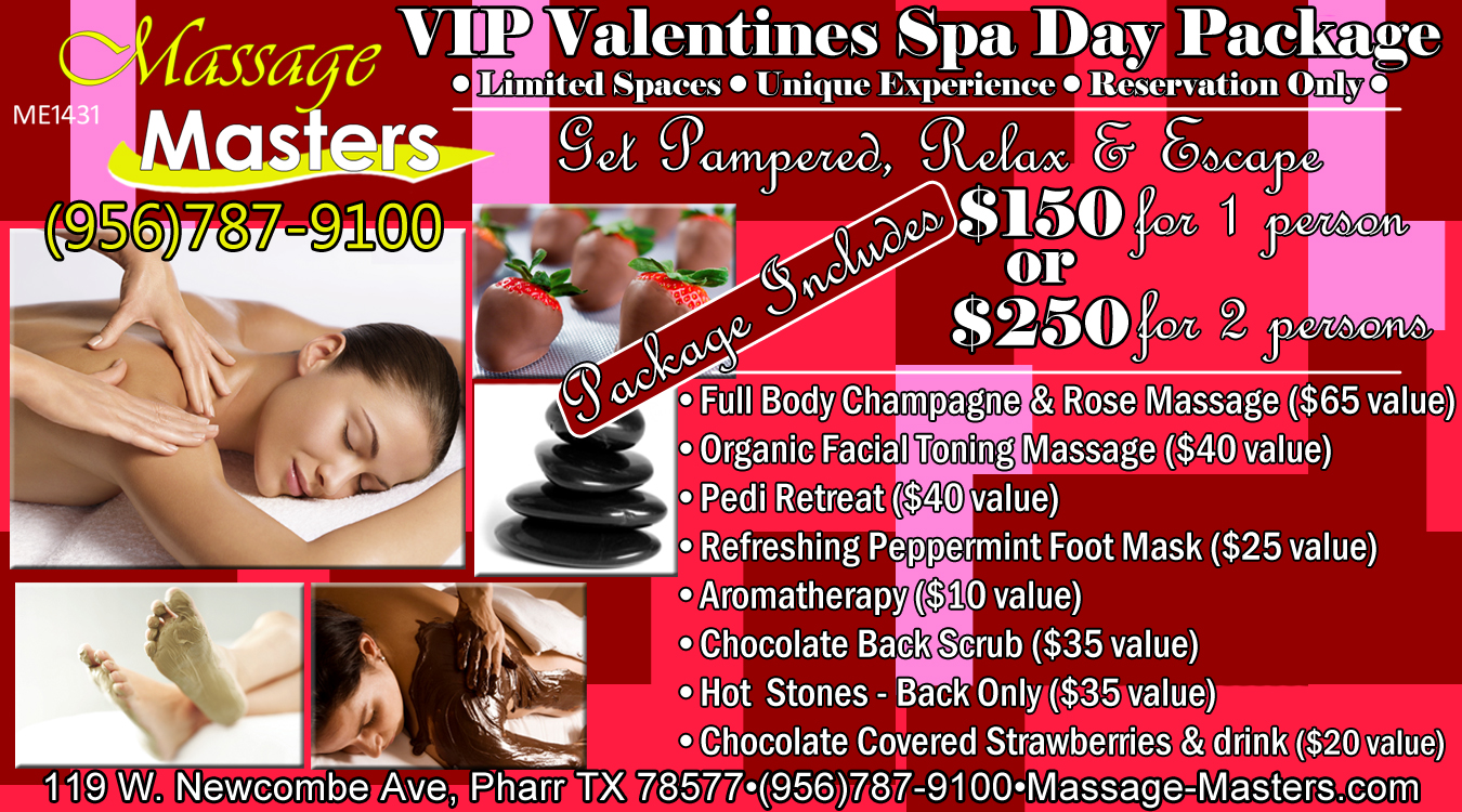 2015 Valentines Spa Day Package